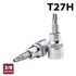 FIXMAN 3/8' Dr.bit Socket T27h Torx Security